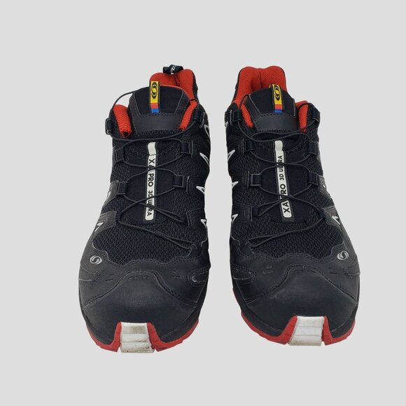 Salomon XA Pro 3D Ultra 2 Black Trail Running Hiking Sneaker Men’s Size 13.5 - Picture 8 of 11